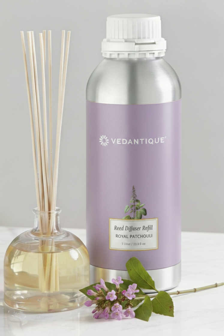 Vedantique reed diffuser oil for hotels, resorts 