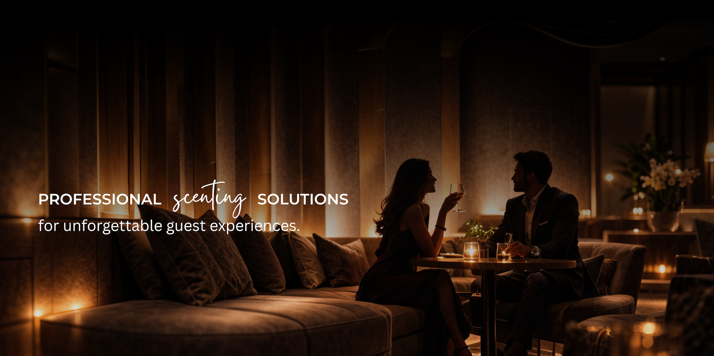 Floor fragrance and laundry scent solutions for commercial use