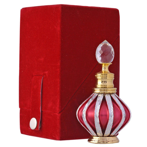 Ornamental Attar Bottle (Red 8ml)